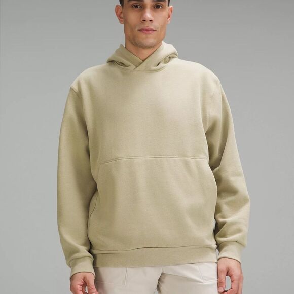 lululemon athletica Other - LULULEMON Men's Steady State Beige Hooded Pullover Sweatshirt
